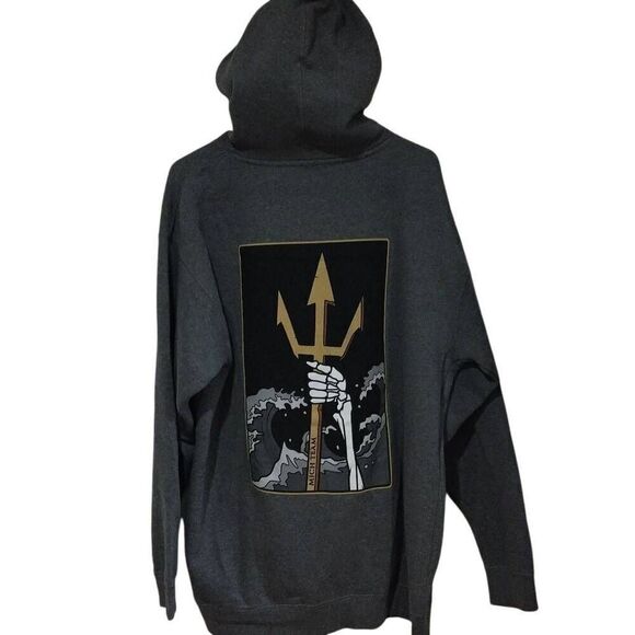 Independent Trading Company,Wild Neptune Graphic Hoodie, Heavy Duty XL - Picture 2 of 11